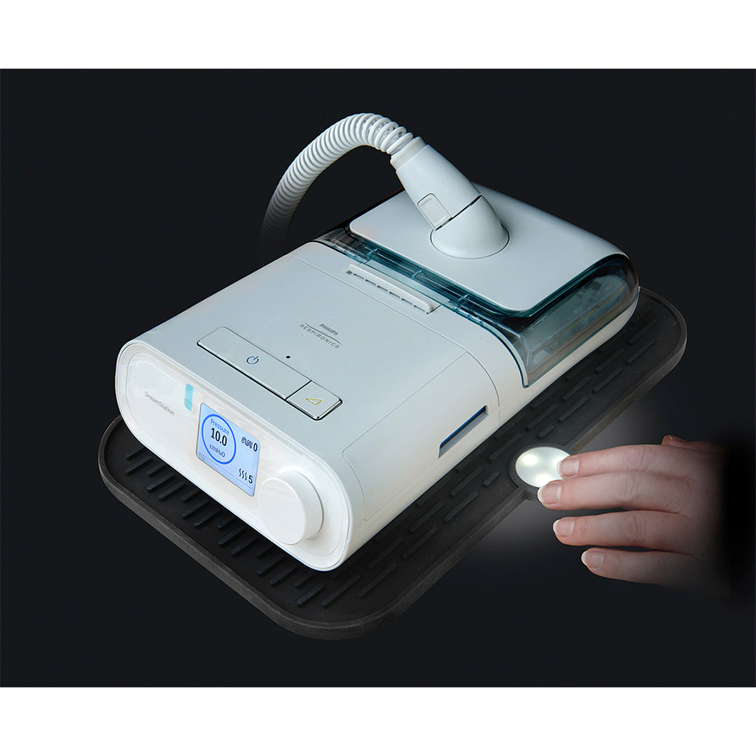 CPAPology Black Knight GLO CPAP Machine Protective Mat