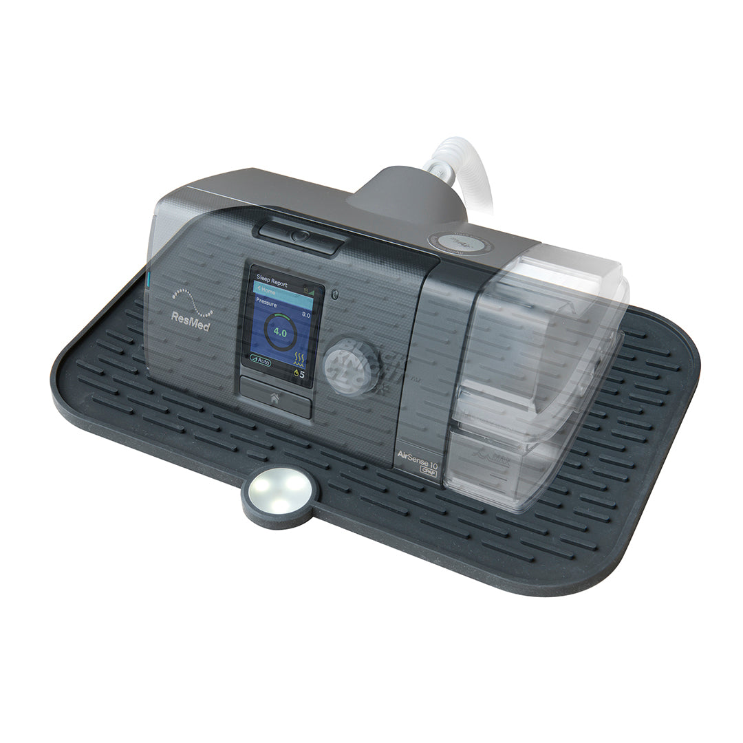 CPAPology Black Knight GLO CPAP Machine Protective Mat