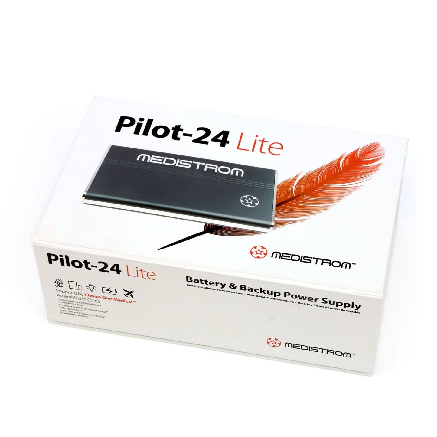 Medistrom Pilot-24 Lite Battery – Compact Power Solution for CPAP