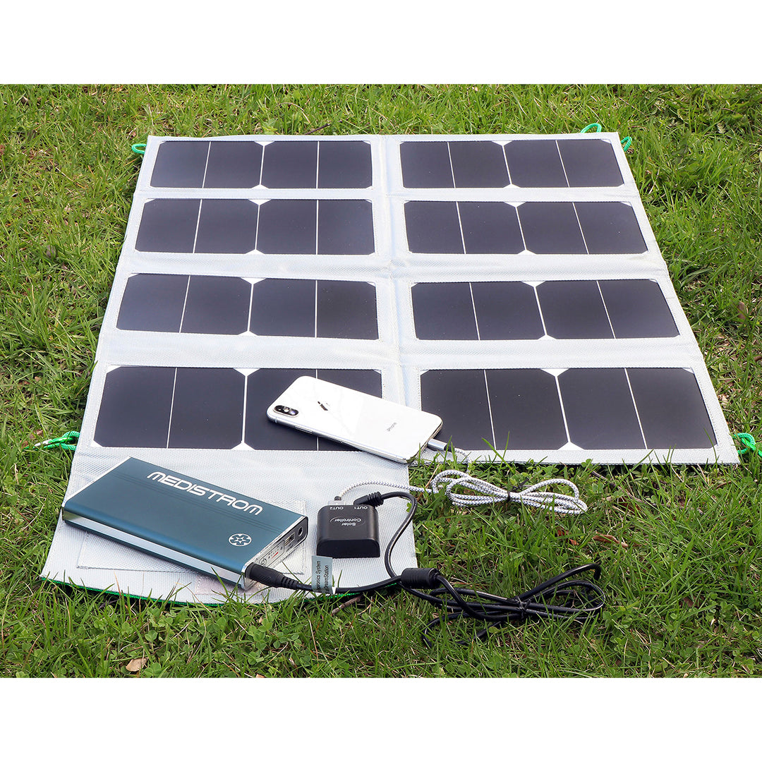 Medistrom 50W Solar Panel – Portable Solar Charger for Pilot-24 & Pilot-12 Batteries
