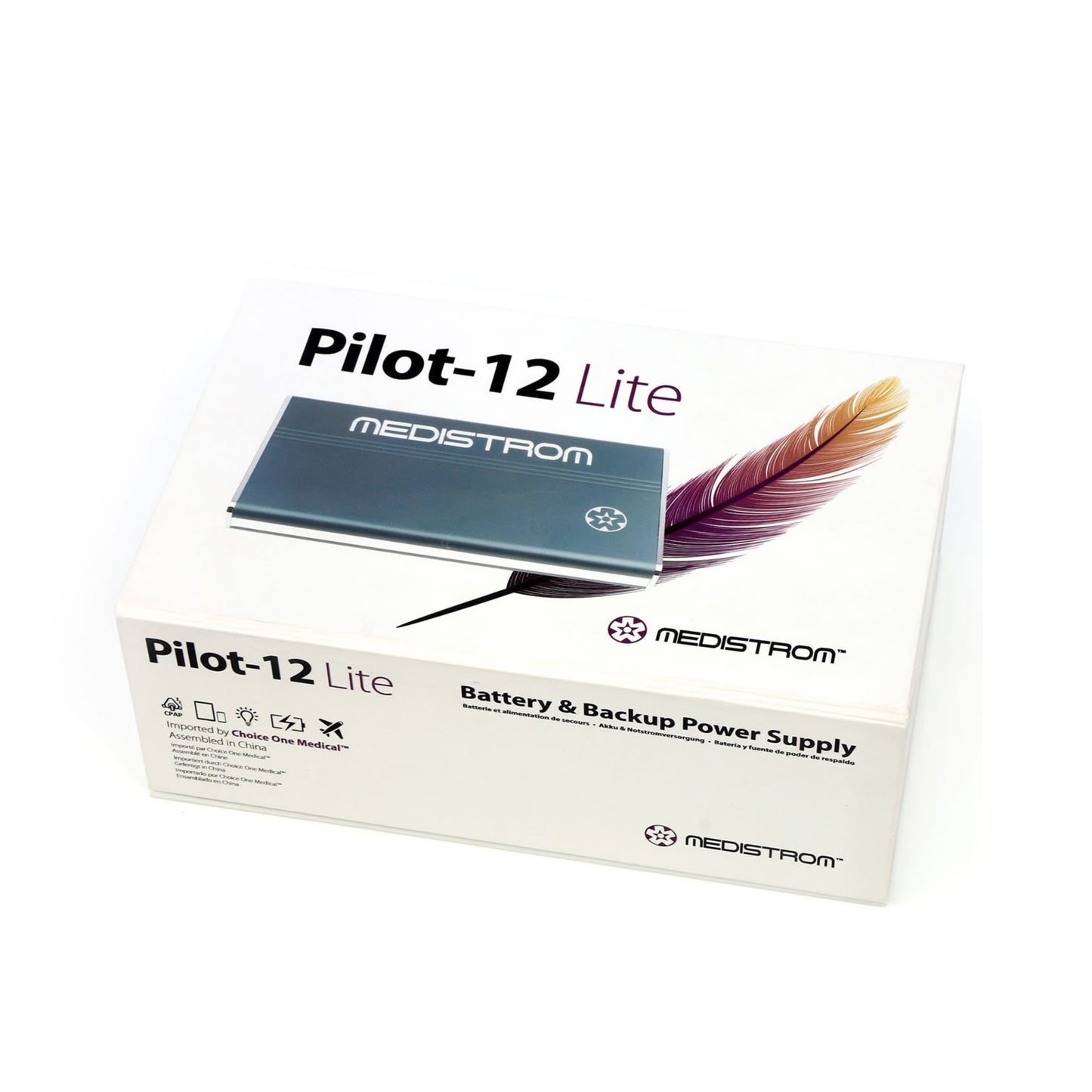 Medistrom Pilot-12 Lite Battery - Solution d'alimentation CPAP portable